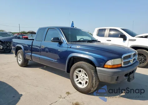 2004 Dodge Dakota Sxt from USA, damaged, VIN 1D7GL12K44S639220